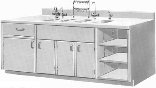 Armadio di sicurezza - WOS series - Continental Metal Products - per ospedale / con sportello / con cassetti