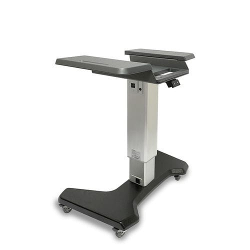 Tavolo da lavoro - U Type Motorized Stand GRAY - LIGHTMED Corporation - per camera di degenza / da ufficio / a forma di U