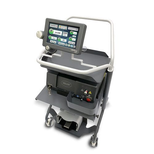 Carrello medico - SMART Cart for LIGHTLas 532/577/810 Lasers - LIGHTMED Corporation - per dispositivi medici / di trasporto / con ripiano