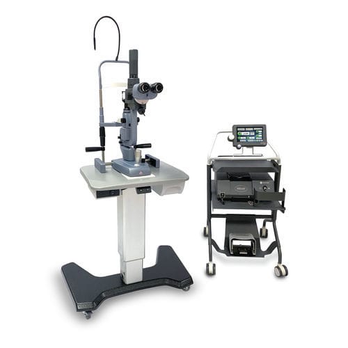 Laser per fotocoagulazione retinica - LIGHTLas 532 Integrated System  - LIGHTMED Corporation - per trabeculoplastica / a stato solido / da tavolo