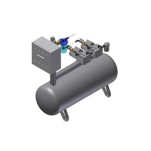 Sistema di vuoto medico - MEDEVICE 2X12 PBO - Bgs General Srl - a palette / manuale / lubrificato