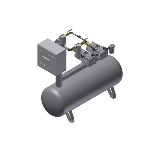 Sistema di vuoto medico - MEDEVICE 2X12 PBO + FBD150 - Bgs General Srl - a palette / manuale / lubrificato