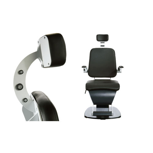 Poltrona per visita oftalmologica - 1000-CH - S4OPTIK - elettrica / ad altezza regolabile / con poggiagambe