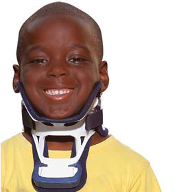 Collare cervicale rigido - Protunix - C4 / con apertura per tracheotomia / pediatrico
