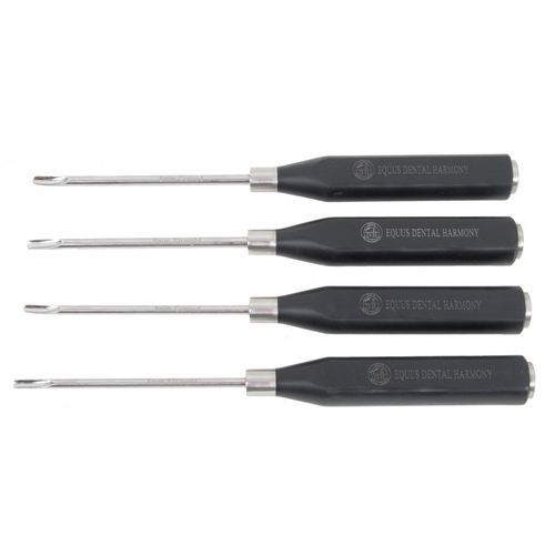 Elevatore odontoiatrico veterinario - STO-L4DL - Equus Dental - dritto / per dente di lupo / per frammento dentale