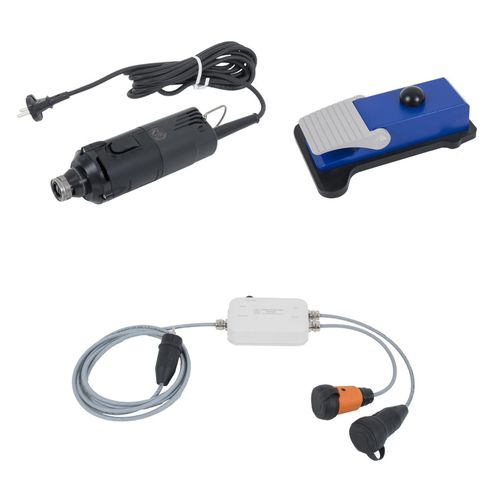 Micromotore per equini - Wired set n&deg;4 - Equus Dental - odontoveterinario / elettrico / a pedale