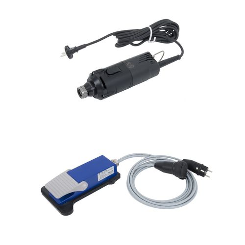 Micromotore odontoveterinario - Wired set n&deg;1 - Equus Dental - per equini / elettrico / a pedale