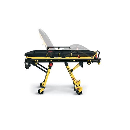 Barella con carrello per ambulanze - M-1® - Stryker Emergency Care - manuale / ad altezza regolabile / con schienale regolabile
