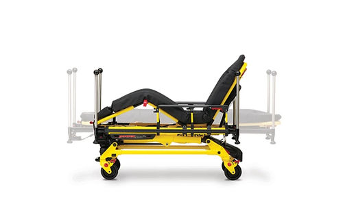 Barella con carrello di emergenza - Power-PRO TL - Stryker Emergency Care - per traumatologia / elettroidraulica / ad altezza regolabile