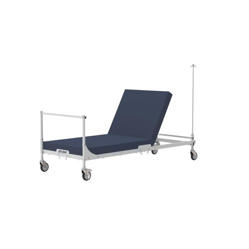 Barella di emergenza - Stryker Emergency Care - con rotelle / con schienale regolabile