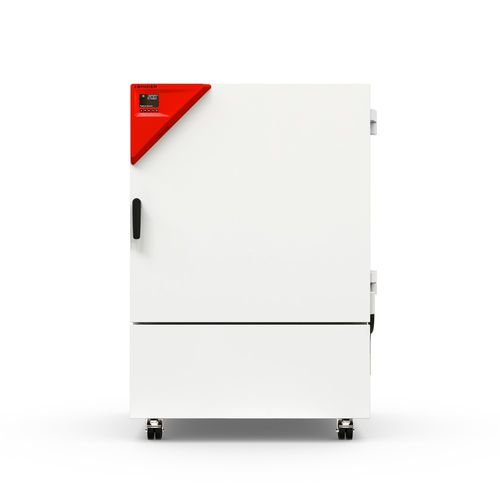 Incubatore da laboratorio con rotelle - KB 260 - BINDER GmbH - in acciaio inossidabile / 1 porta / rinfrescante