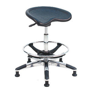 Sgabello da laboratorio - FIRMFLEX - Labscape - ad altezza regolabile / girevole / con rotelle