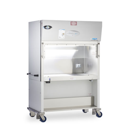 Cabina di sicurezza microbiologica tipo A2 - LabGard LP - NuAire Laboratory Equipment - per il cambio di gabbie / classe ISO 5 / mobile