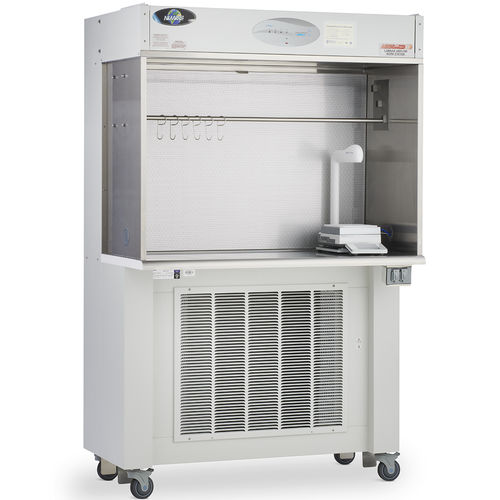 Workstation da laboratorio da terra - AireGard™ - NuAire Laboratory Equipment - mobile / con filtro HEPA / a flusso laminare