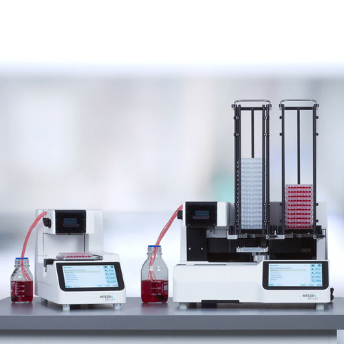 Distributore di reagente per micropiastre - WELLJET - Integra Biosciences AG - da laboratorio / da banco / compatto
