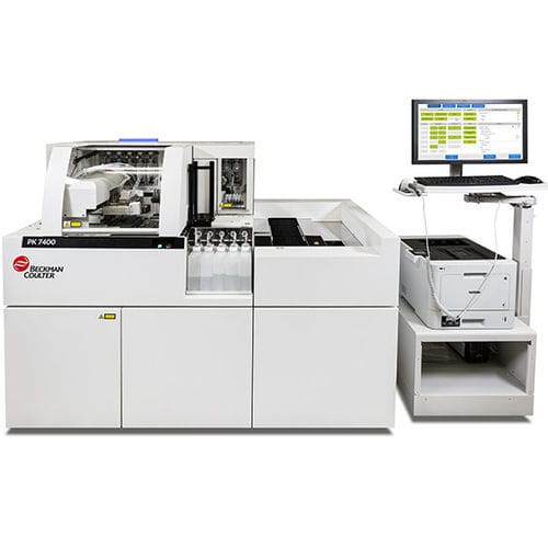 Analizzatore di immunoematologia automatizzato - PK7400 - Beckman Coulter - interamente automatizzato / per diagnosi clinica / al plasma