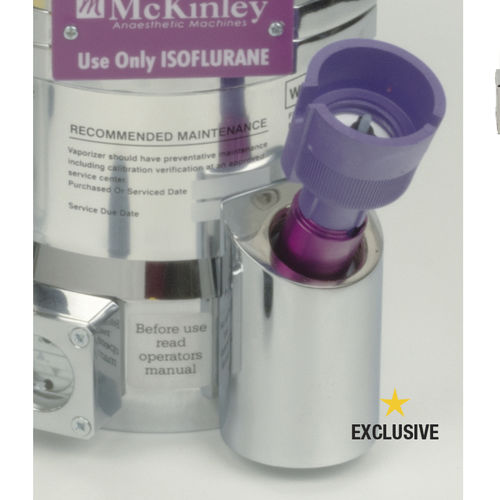 Evaporatore per anestesia veterinaria - Mckinley - Everest Tecnovet - isofiurano