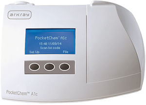 Analizzatore di emoglobina glicata automatico - PocketChem  - Arkray - per diagnosi clinica / compatto / di sangue totale