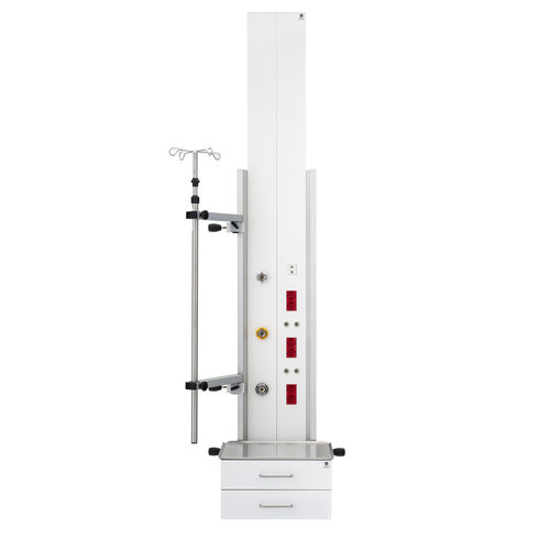 Trave testaletto a muro - NXT300-PROFILE - CASALUCI - verticale / per reparto di terapia intensiva