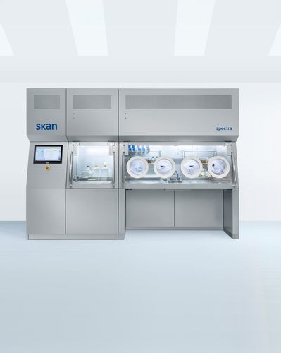 Isolatore di produzione - spectra - Skan - per laboratori farmaceutici / per terapia cellulare / per controllo di qualità