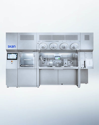 Macchina di riempimento semiautomatica - spectra M1 - Skan - controllata da computer / peristaltica / modulare