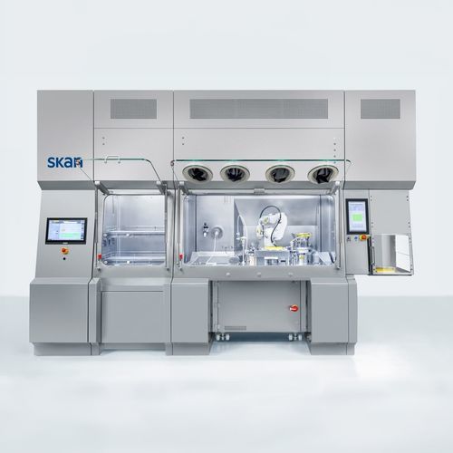 Macchina di riempimento peristaltica - Cellana L1 - Skan - interamente automatica / robotizzata / in linea