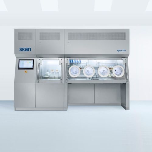 Isolatore di produzione - spectra - Skan - per laboratori farmaceutici / per terapia cellulare / per controllo di qualità
