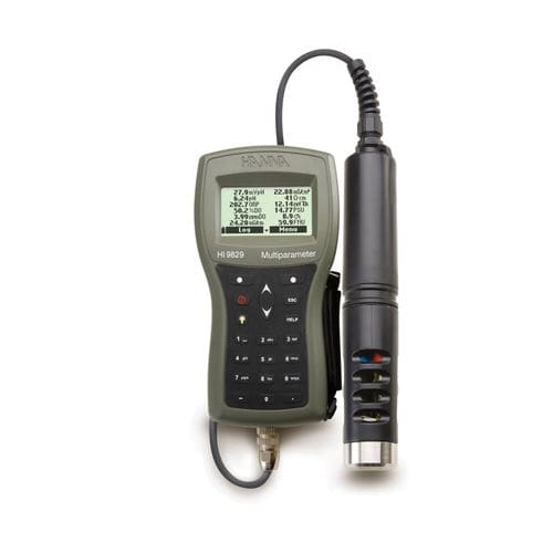 Multimetro da laboratorio - HI9829  - HANNA Instruments - portatile / digitale