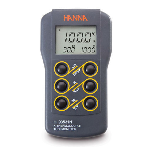 Termometro da laboratorio - HI93531N  - HANNA Instruments - digitale / a termocoppia / tascabile