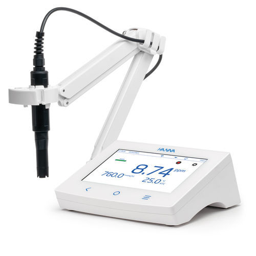 Tester di ossigeno disciolto - HI6421-02 - HANNA Instruments - da laboratorio / per la ricerca medica / automatico