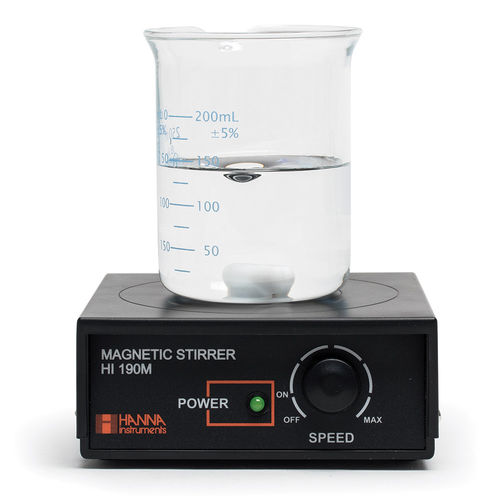 Agitatore di laboratorio magnetico - HI190M-0 - HANNA Instruments - digitale / compatto / da banco