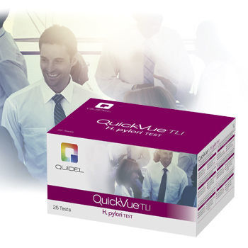 Kit di test per malattie gastrointestinali - QuickVue® - Quidel - per antigeni / Helicobacter pylori / per feci