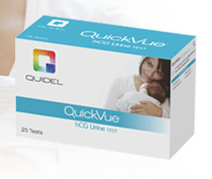 Test rapido di gravidanza - QuickVue® - Quidel - di HCG / di urina / a immunoanalisi