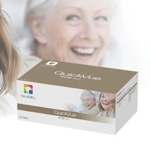 Test rapido di ricerca di sangue occulto nelle feci - QuickVue® - Quidel - per cancro colorettale / di oncologia / dell'emoglobina