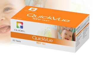 Test rapido per malattie respiratorie - QuickVue® - Quidel - per antigeni / del virus sinciziale respiratorio / nasale