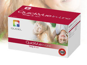 Test rapido per malattie infettive - QuickVue® - Quidel - dello streptococco A / per tampone faringeo / CLIA