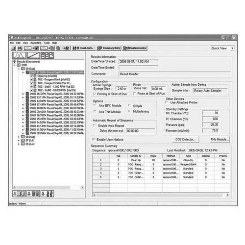 Software da laboratorio - ATOC  - OI Analytical - di analisi / di gestione / di controllo