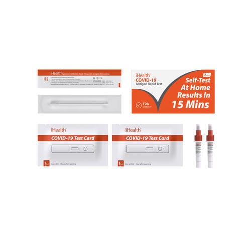 Kit di test per diagnosi COVID-19 - iHealth - dell'influenza / SARS-COV-2 / nasale