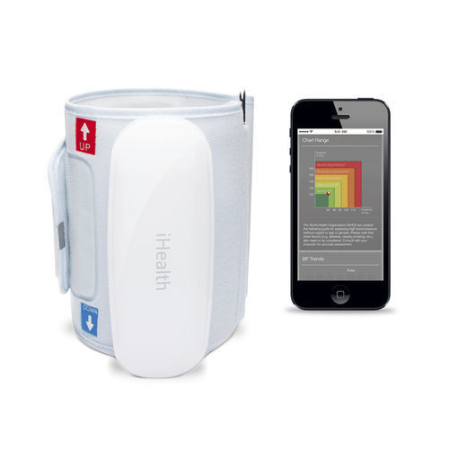Sfigmomanometro elettronico automatico - BP5 - iHealth - con connessione wireless / per sistemi iOS