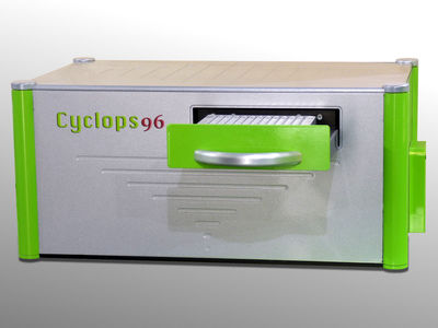 Lettore di micropiastre per immunoematologia - Cyclops 96 - GSG Robotix