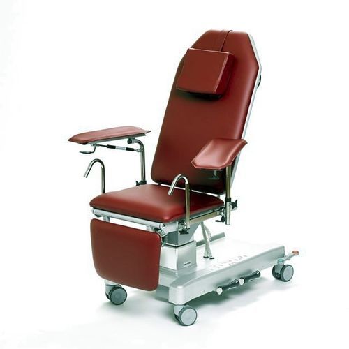 Poltrona per prelievo di sangue manuale - 010-5150 - Tarsus - elettrica / a 3 sezioni / con rotelle
