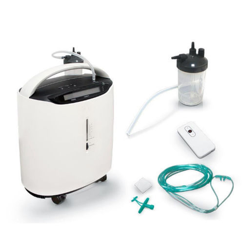 Concentratore di ossigeno medico - OXY-5L - Romed Holland - con rotelle