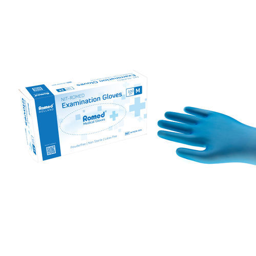 Guanto medico - NITROM-805 - Romed Holland - senza polvere / M / scatola da 100 pezzi