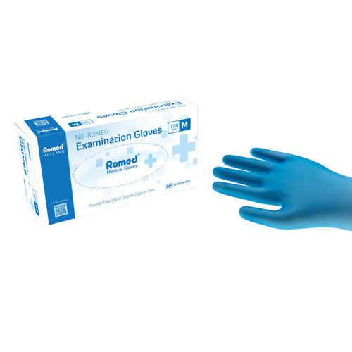 Guanto medico - NITROM-810 - Romed Holland - senza polvere / L / scatola da 100 pezzi