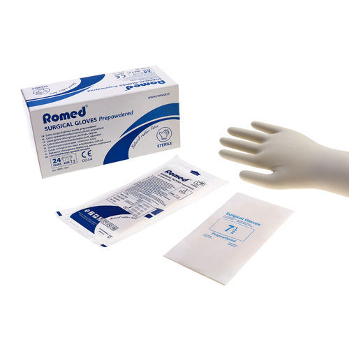Guanto in lattice - OPST060 - Romed Holland - per chirurgia / sterile / scatola da 50 pezzi