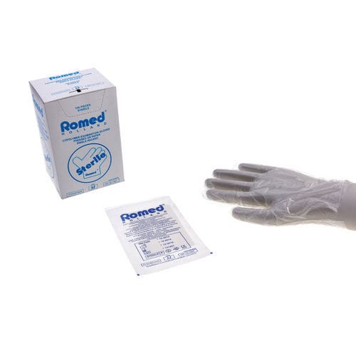 Guanto in copolimero - GL-1367 - Romed Holland - da esame / sterile / M