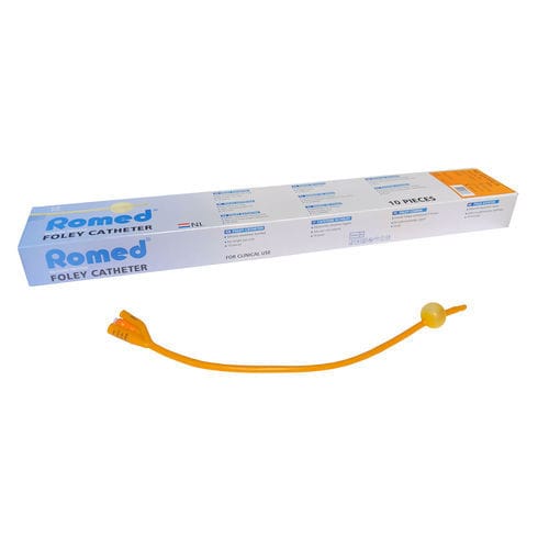Catetere per drenaggio urinario - CATH30 series - Romed Holland - vescicale / con palloncino / a doppio lume