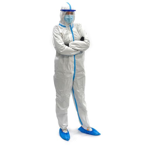 Tuta protettiva unisex - COVE-D-L - Romed Holland - L / monouso / bianca