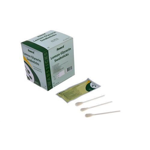 Tampone per igiene dentale - LSWAB-250 - Romed Holland - orale / scatola da 25 pezzi