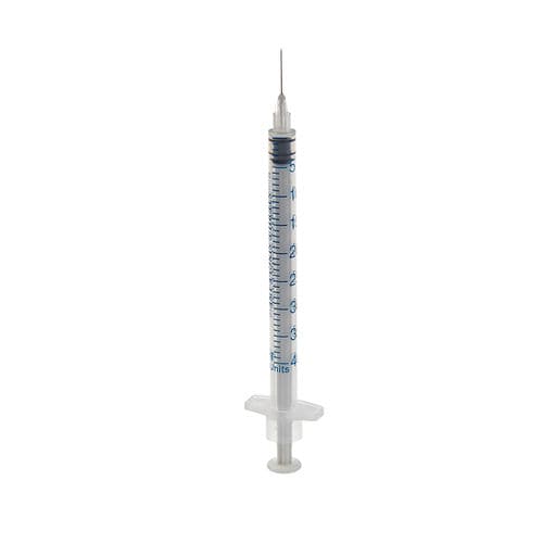 Siringa per iniezioni sottocutanee - 3IS-1ML-40 - Romed Holland - di dosaggio / da insulina / 1 ml